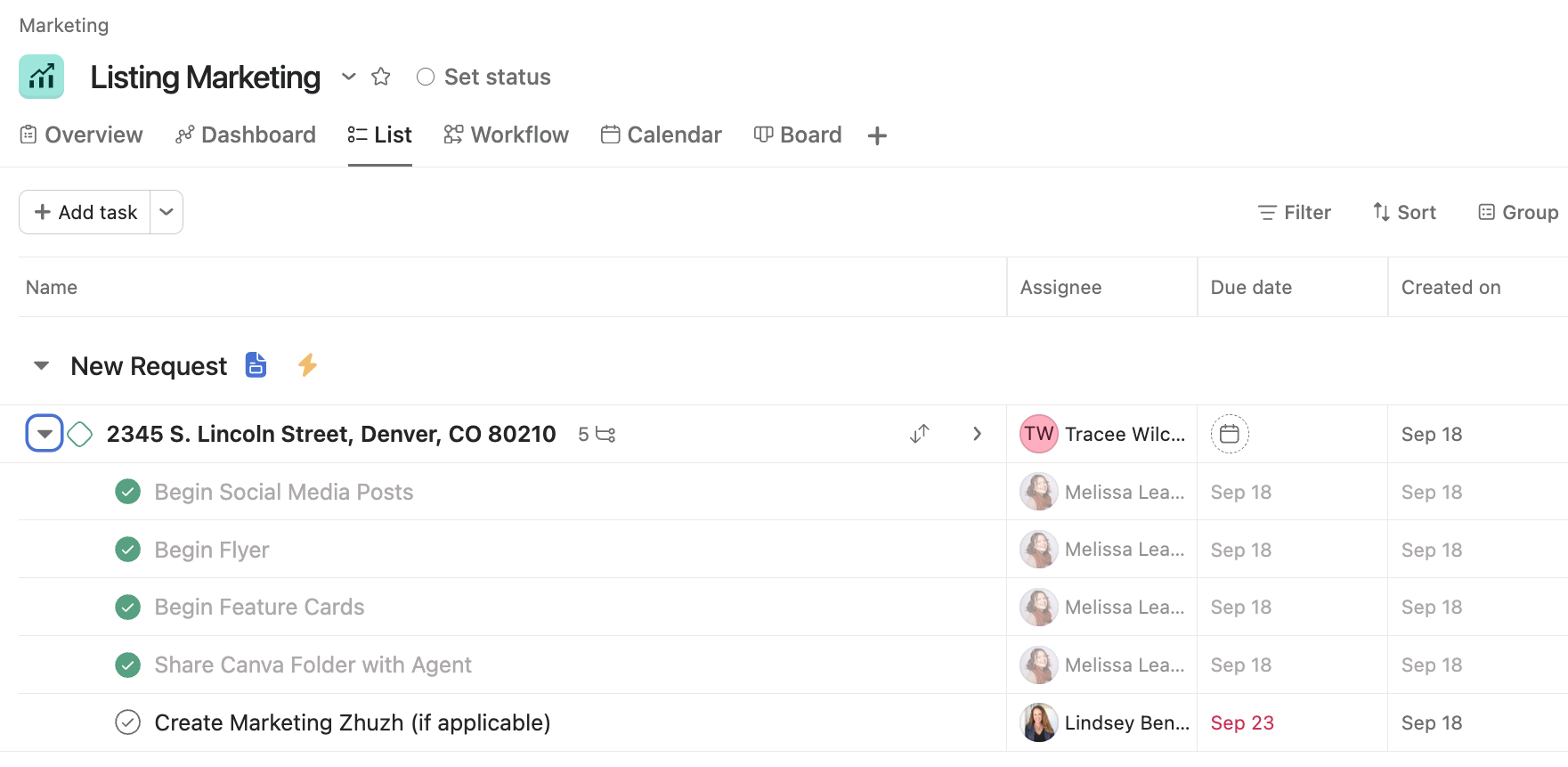 Lead tracking and routing visibility